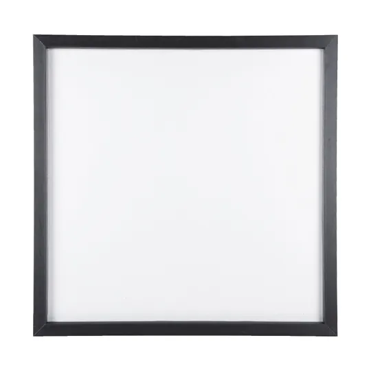 Present Time Photo Art Glas Lion - Zwart / Wit