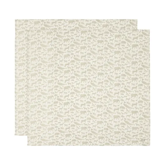 Jollein Animals Hydrofiel Luier - 2 Stuks