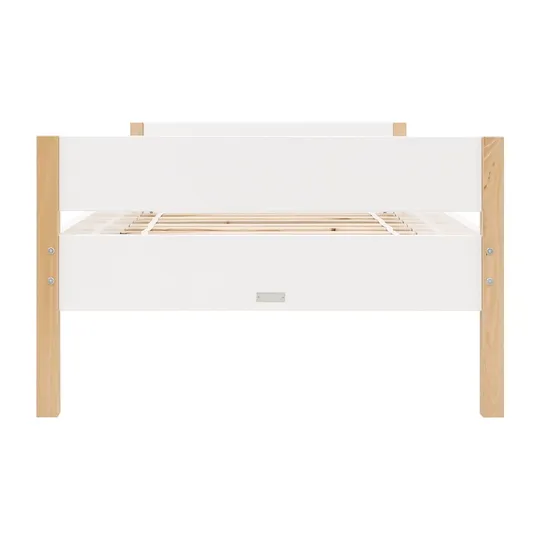 Bopita Lucas Bed - 90 x 200 cm - Wit / Naturel