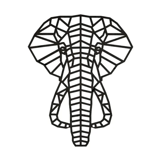  Casa Sentir Olifant Wanddecoratie - Medium