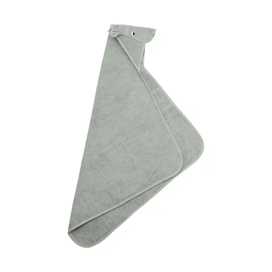 Liewood Badcape - Albert Hippo - Dove Blue