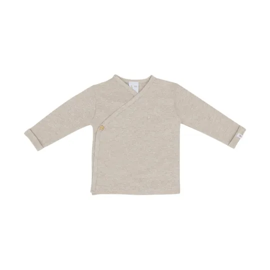 Klein Baby Wrap Top - Beige Melange