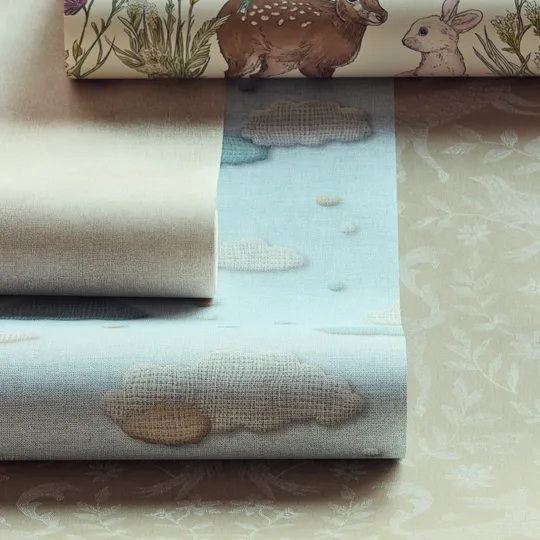 Eijffinger Behang - Tiny Treasures - Wolk