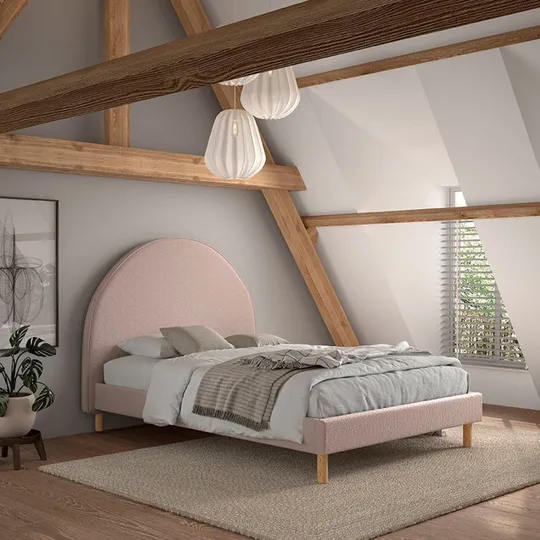 Vipack Moon Bed - 140 x 200 cm