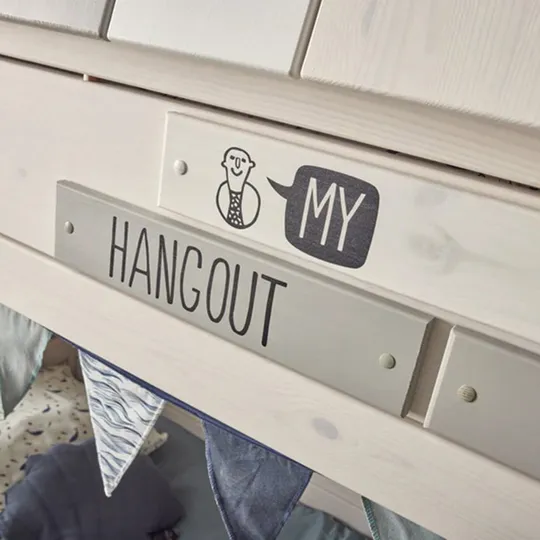 LIFETIME Kidsrooms My Hangout Stapelbed - Premium Rolbodem 