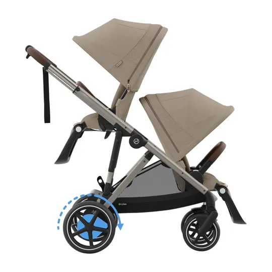Cybex E-Gazelle S Twin Kinderwagen