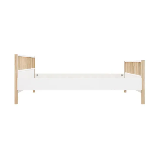Bopita Mika Twinbed Wit / Eiken 120 x 200 cm