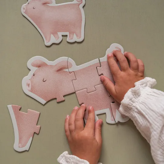 Little Dutch Little Farm Puzzel - 6-in-1