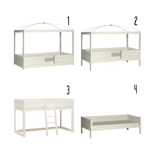 LIFETIME Kidsrooms 4 in 1 Bedcombinatie