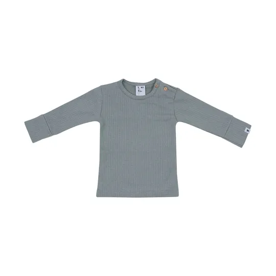Klein Baby Shirt Rib - Stone Green