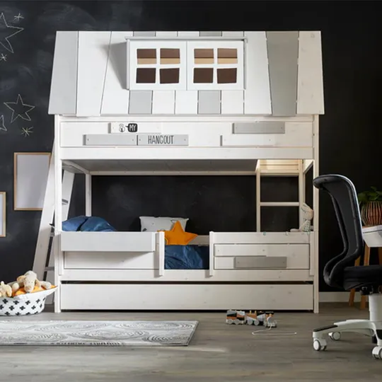 LIFETIME Kidsrooms My Hangout Huisbed - Premium Rolbodem