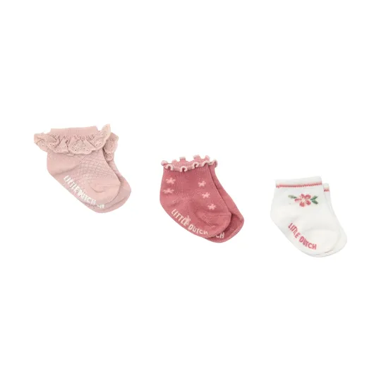 Little Dutch Fairy Garden Sokken - Set Van 3 - Multi 