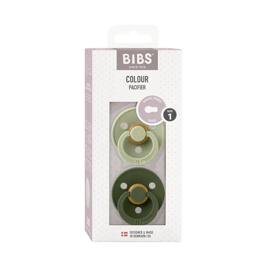BiBs Fopspeen - Rond - 2 Stuks