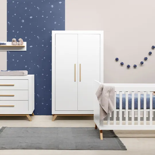 Bopita Fenna Babykamer Wit / Naturel