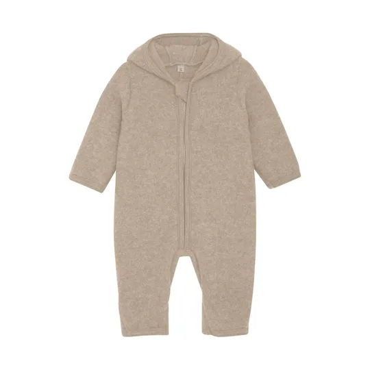 HUTTEliHUT - Boxpakje - Wool Fleece - Camel Melange