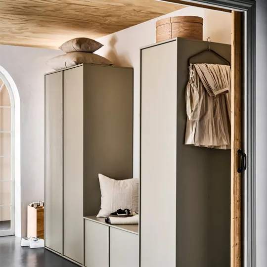 VT Wonen Daily Kast 2-Deurs - 200 x 100 cm - Dakargrau