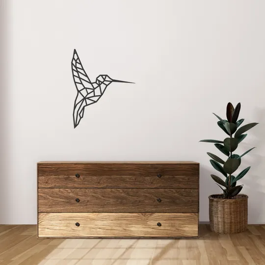 Maison Cocon Kolibrie Wanddecoratie - Medium