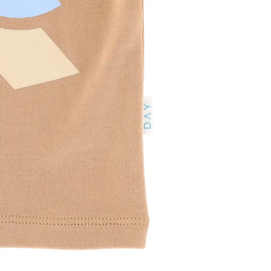 DAY T-Shirt Lange Mouw - Mocha