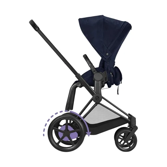 Cybex Priam 4 Rebellious Luxury Seat Pack - Denim Blue | Navy Blue