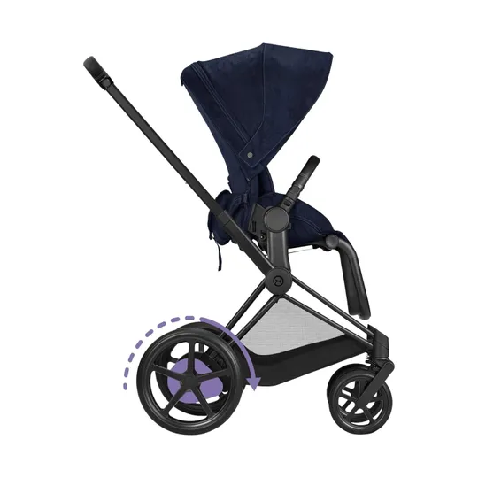 Cybex Priam 4 Rebellious Luxury Seat Pack - Denim Blue | Navy Blue