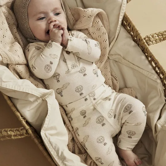 Lil' Atelier Air Balloon Legging - Turtledove