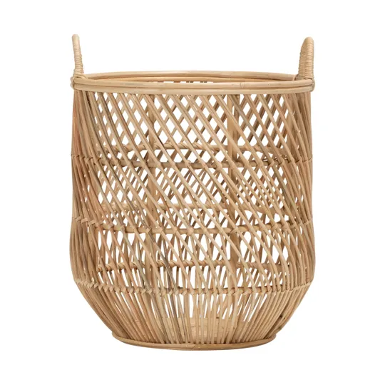 Babypark Exclusief Mand Rond - Klein - Naturel