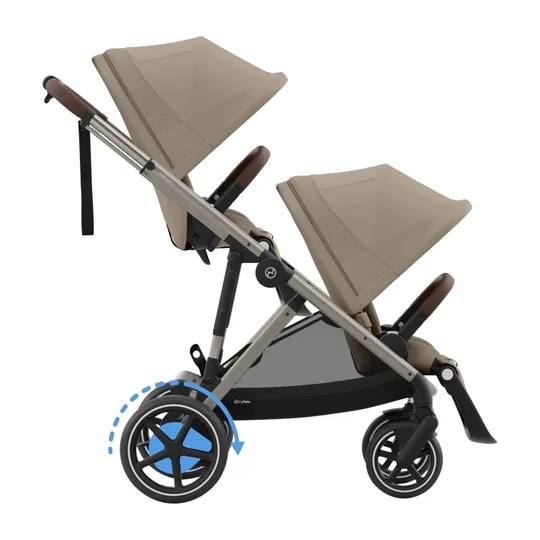 Cybex E-Gazelle S Twin Kinderwagen