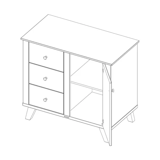 Kidsmill Lars Commode