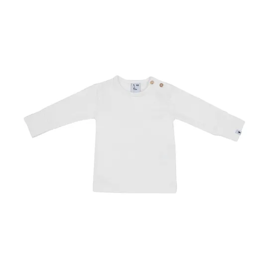 Klein Baby Shirt Rib - Natural White