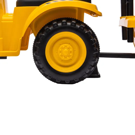 Puck CAT Tractor Loopauto met Aanhanger