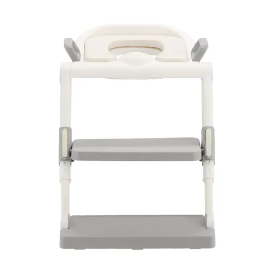 Puck Toilet Trainer Opvouwbaar - Wit/Grijs