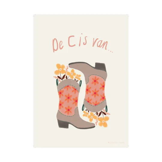 Studio Pieni Alfabet Poster A4 