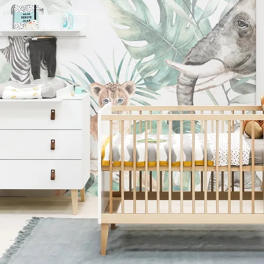 Bopita Indy Babykamer Wit / Naturel