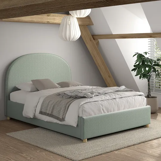 Vipack Moon Storage Bed - 140 x 200 cm