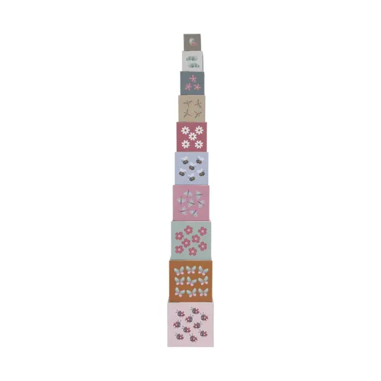 Little Dutch Flowers & Butterflies Stapelblokken