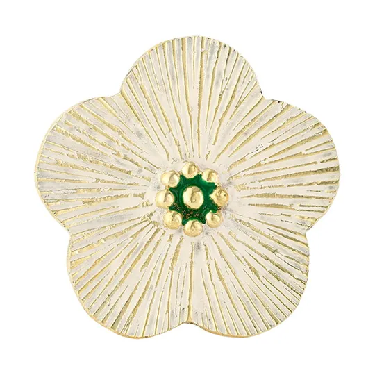 Doing Goods Faye Flower Schaaltje - Medium - Wit