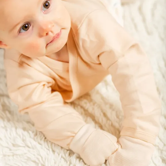 DAY Overslag T-Shirt - Apricot