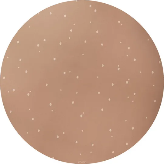 Eeveve Vloermat Rond - Dots Cinnamon