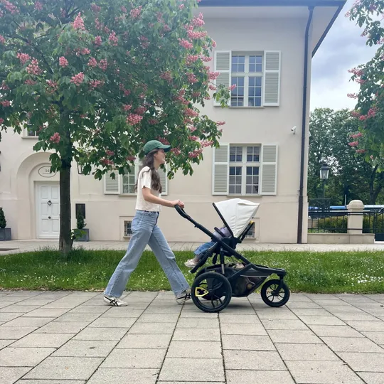 Veer &Jog Jogger Onderstel - Donkergrijs / Zwart