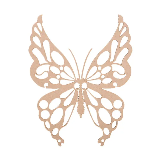 Casa Sentir Vlinder Ruddy Wanddecoratie - Small - Naturel