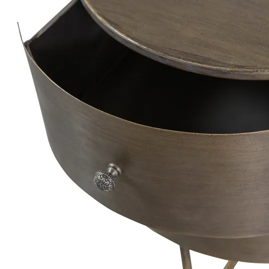 BePureHome Glossy Kastje - Metaal - Antique Brass