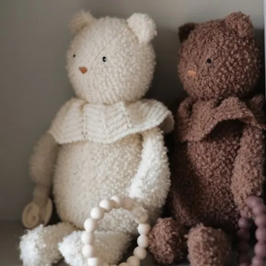 Smallstuff Activity Bear - Bouclé Merino Wool
