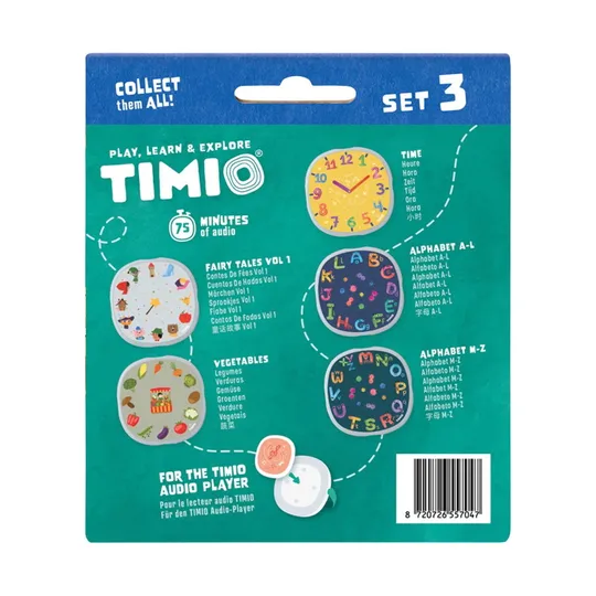 Timio Uitbreidingsset Audiospeler - Set 3