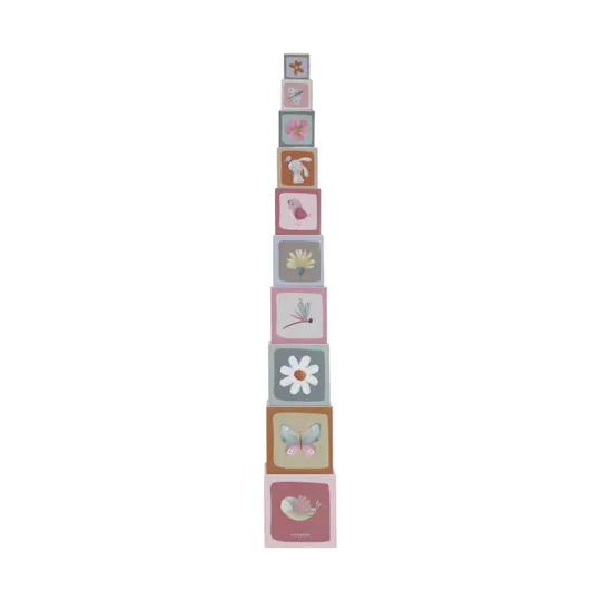 Little Dutch Flowers & Butterflies Stapelblokken