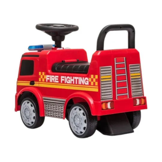 Puck Loopauto - Mercedes Brandweerauto - Rood