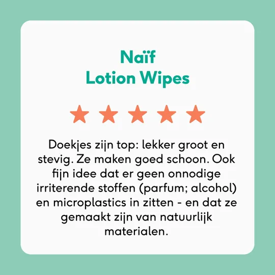 Naïf Lotion Billendoekjes