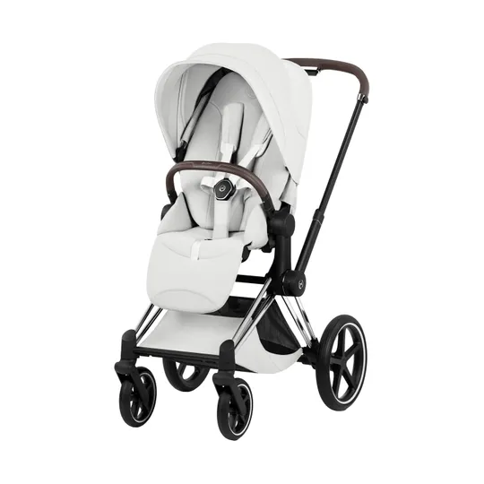 Cybex Priam 5 Style Seat Pack - Off White/Light Beige 