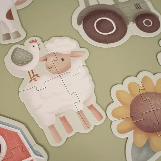 Little Dutch Little Farm Puzzel - 6-in-1