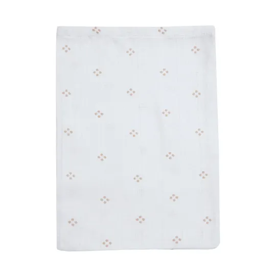 Jollein Pointelle / Sun Hydrofiel Washandje Biscuit 2 Stuks