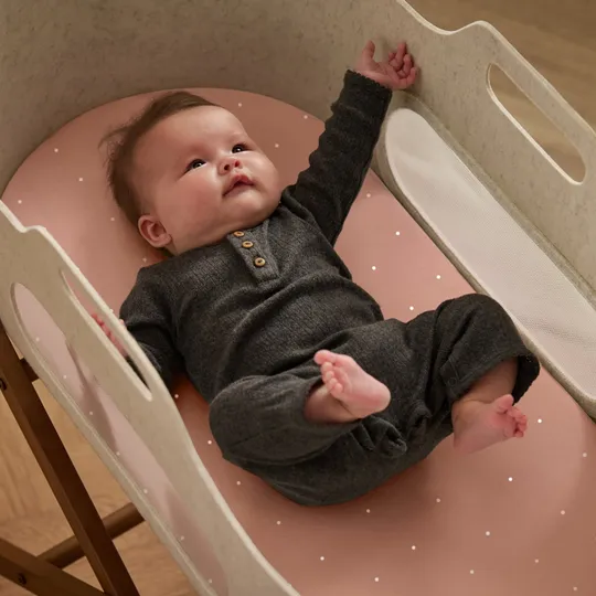 Snuz Moses Basket Hoeslakens - Twin Pack